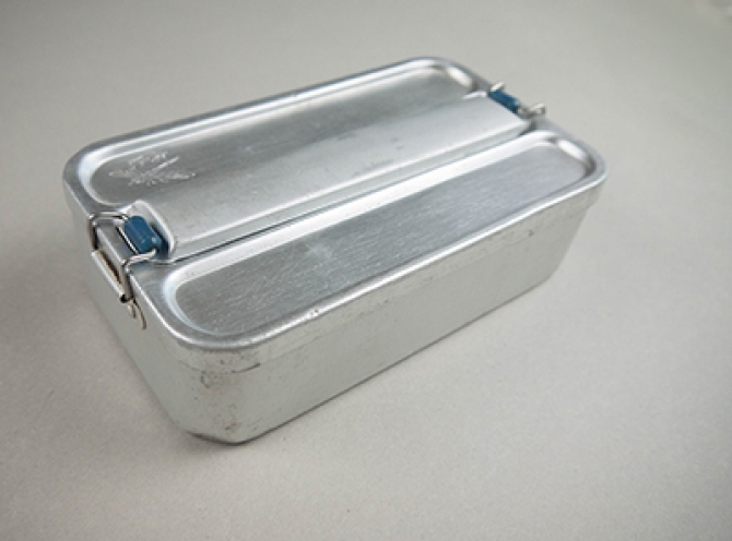 分隔設計鋁質便當盒- Aluminum Lunch Box