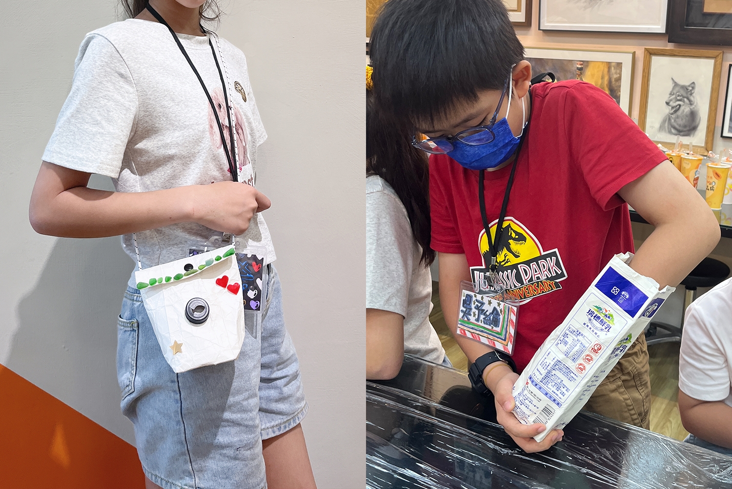 White Box Milk box Bag Workshop 白盒子藝術美學畫室